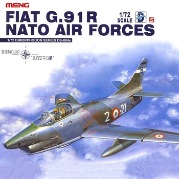 Set plastičnih modela MENG, skupi avion DS-004S Fiat G. 91R, zračni snaga NATO-a u omjeru 1/72