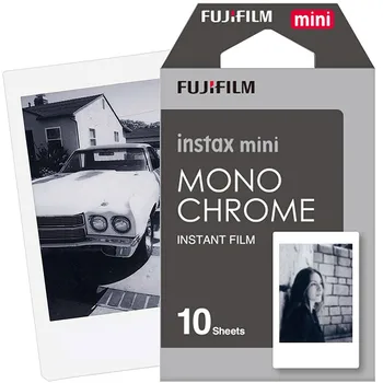 10 Listova crno-bijeli film Fujifilm Instax Mini kamere instant snimanje Mini 9 8 7s 7 50s 50i 90 25