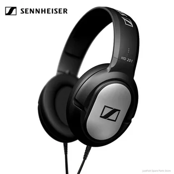 Ožičen slušalice Sennheiser HD201 3,5 mm slušalice sa redukcijom šuma, Sportska igraonica za slušalice, стереобасы za iPhone/Samsung Computer