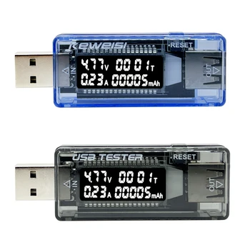 Mjerač napona Trenutni Napon Kapacitet Baterija Tester USB Volti Struja Napon Dr. Punjač Tester Kapaciteta Mjerač Banka Hrane