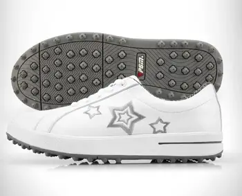 PGM, ženska profesionalna đonovi vodootporne cipele za golf od mikrovlakana, ženske prozračna sportske tenisice za golf