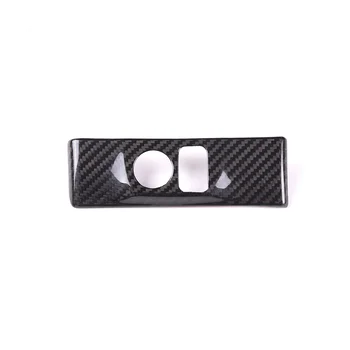 Navlaka prekidača za podešavanje automobilskih farova od karbonskih vlakana za Nissan GTR R35 2008-2016 dodatna Oprema za interijer (crne)
