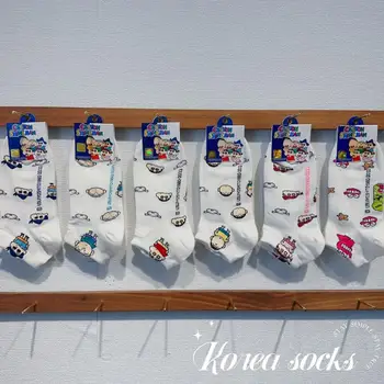 Slatka Kratke čarape s uzorkom anime Krejon Shin Chan, Pamučne čarape za parove, Studentski čarape, prijateljima poklone