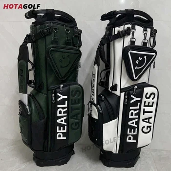 Nova Ženska torba za golf PG, crna/Bijela, od Umjetne Kože, Vodootporna torba za golf