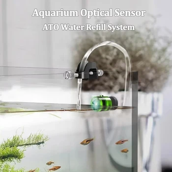 Mini akvarij s optičkim senzorom ATO, sustav za punjenje vode, automatska pumpa za ispumpavanje vode kao za greben, tako i za slatkovodne rezervoari, oprema za akvarij