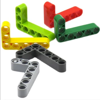 Moc 32526 Technicalm, Modificirane Zakrivljena Fat u obliku slova L Кирпичики 3 x 5 Bodova, u skladu S dječjim gradivni blokovi lego 32526, igračke