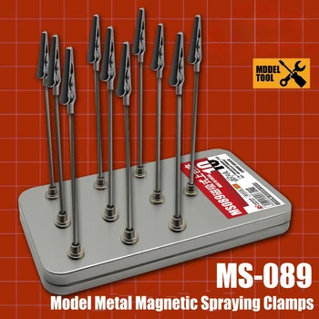 Model MS089 Metalni Magnetni напыляющие stezaljke Stezaljka sa kutijom za pohranu Modela Alati za crtanje vojne model Hobi Set alata za 