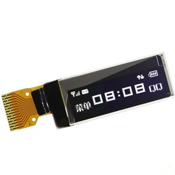 Rezolucija OLED modula 0,91 cm Bijela 128* 32 Zaslon PŠENICA I2C SSD1306 14P Tipska utičnica Prilagođene veličine