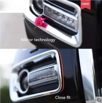 Za Mitsubishi Pajero v87 v93 v97 2015 2016 2017 2018-2020 Kromirana Prednja maglenka Okvir Lampe Poklopac Završiti Naljepnica za Automobil Stil JF
