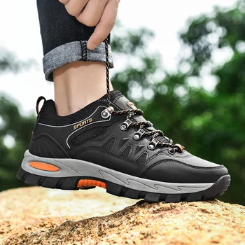 Veliki veličina 48 Muška planinarenje sportska obuća za penjanje Tenisice otporni na habanje Protuklizni gume sintetički cipele