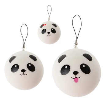 Panda Mekan Kolač Na par Bag Telefon Ovjes na pertla Privjesak Dječje igračke na dar